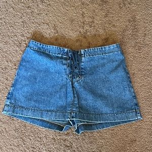 Rare / Vintage 1990s Just USA Jean Skort